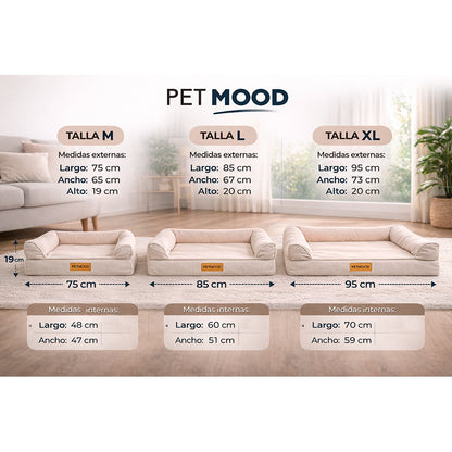 Cama Para Perro Ortopédica De Verano Talla M a XL