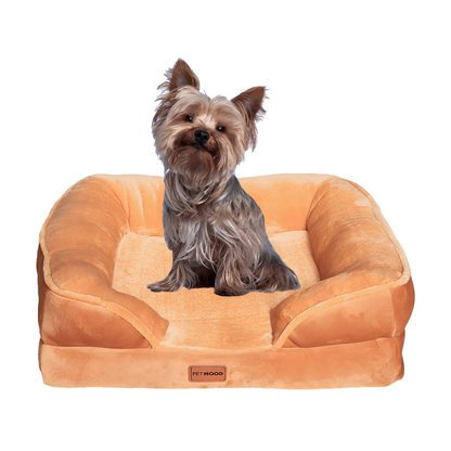 Cama Premium Cuadrada Pet Mood Para Mascotas Talla S a XL