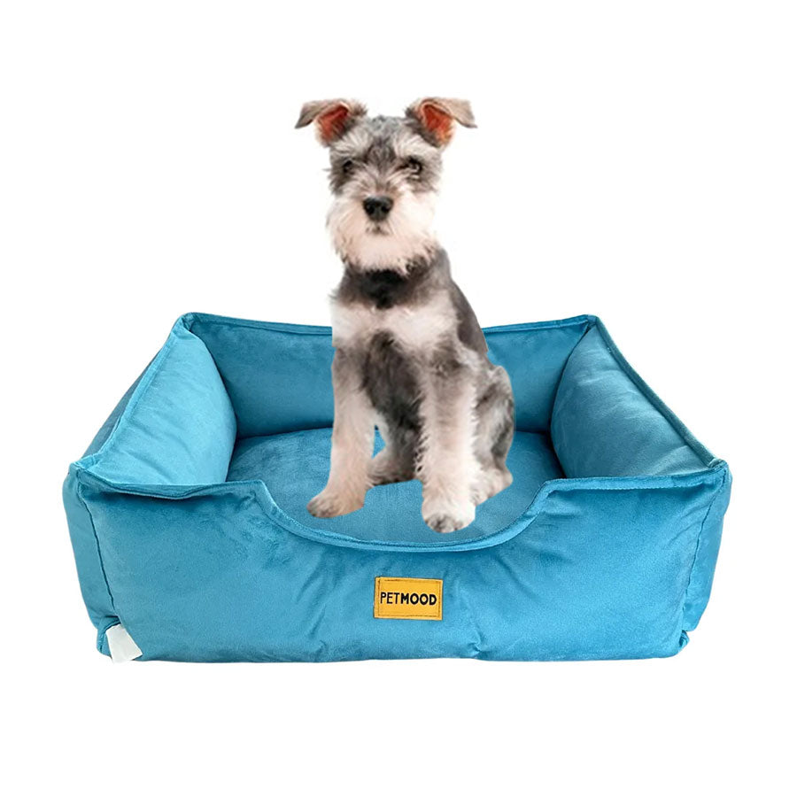 cama sofá perros pet mood antialérgica y lavable - tallas m a 3xl