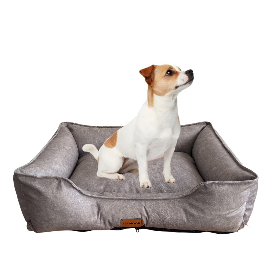 cama sofá perros pet mood antialérgica y lavable - tallas m a 3xl