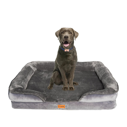 Cama Premium Cuadrada Pet Mood Para Mascotas Talla S a XL