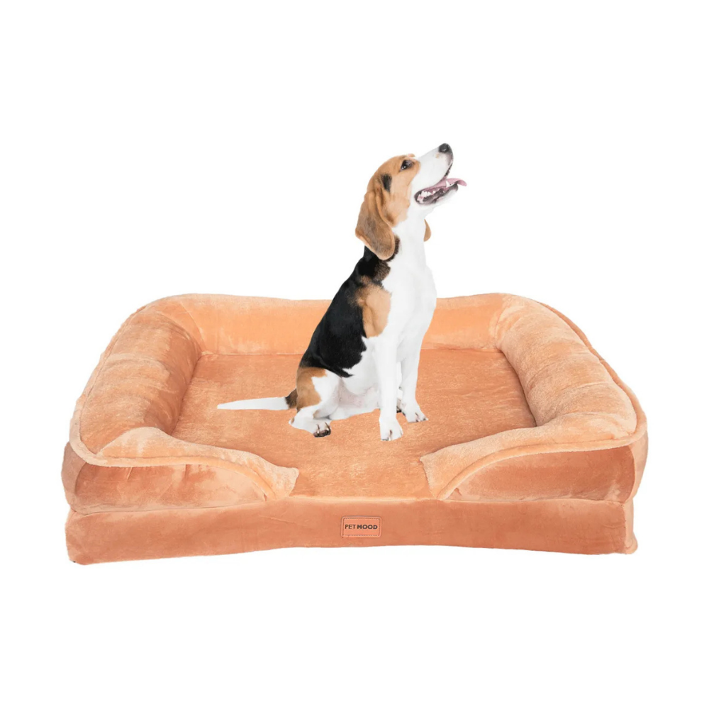 cama premium cuadrada pet mood para mascotas talla s a xl