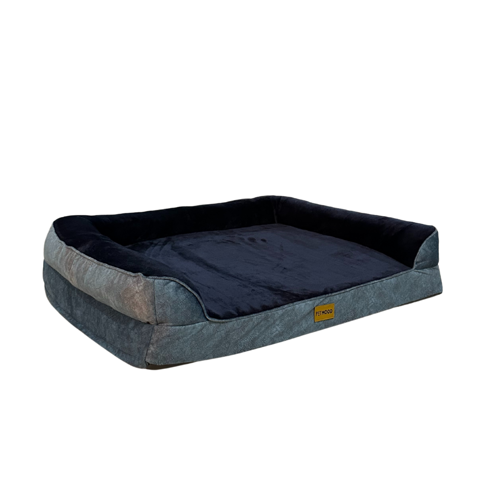 cama ortopédica para perros espuma cebra con funda extraíble talla m a xl