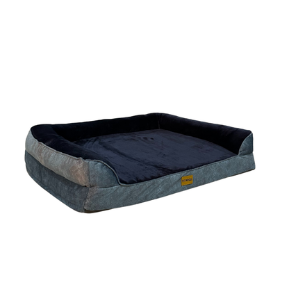 Cama Ortopédica Para Perros Espuma Cebra Con Funda Extraíble Talla M a XL