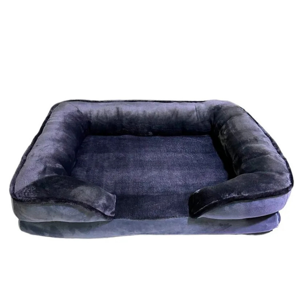 cama premium cuadrada pet mood para mascotas talla s a xl