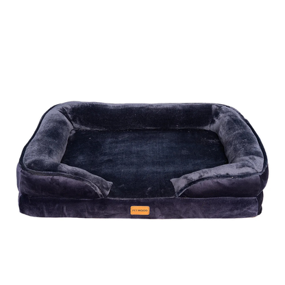 Cama Premium Cuadrada Pet Mood Para Mascotas Talla S a XL