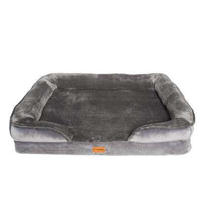 Cama Premium Cuadrada Pet Mood Para Mascotas Talla S a XL