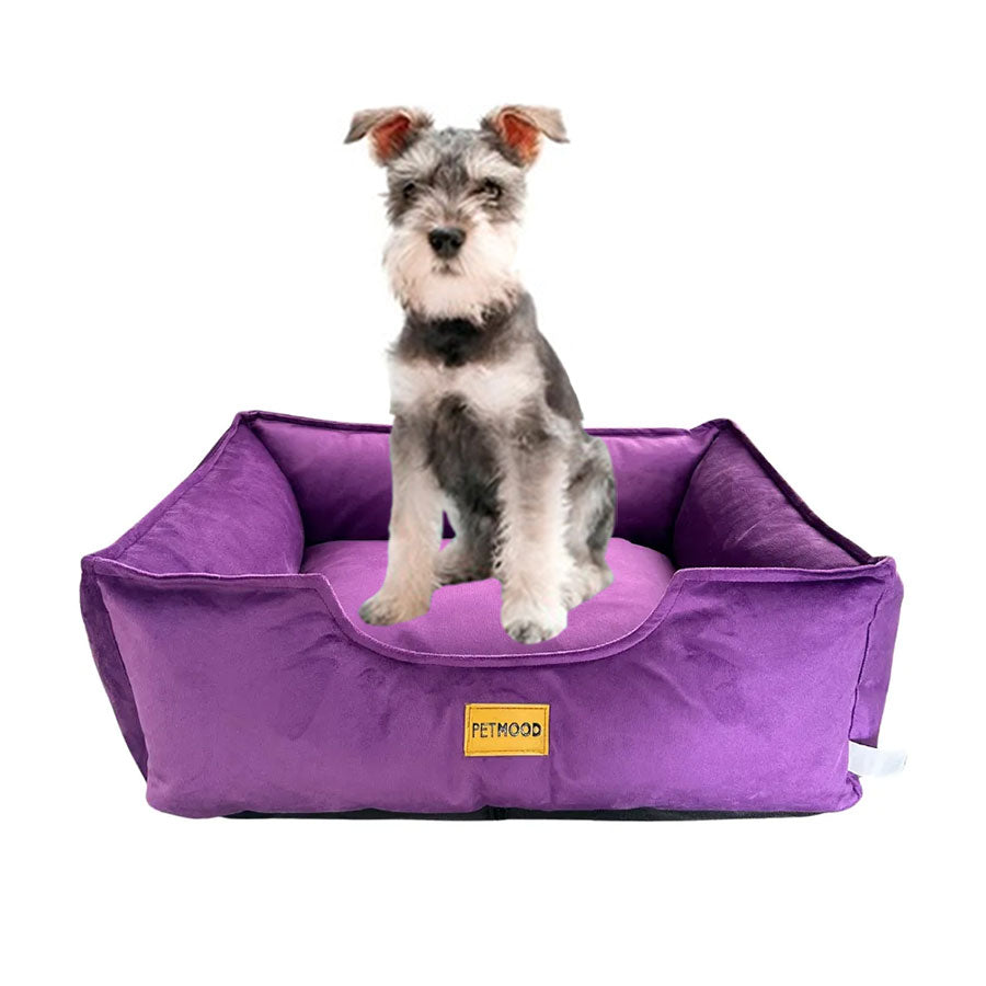 cama sofá perros pet mood antialérgica y lavable - tallas m a 3xl
