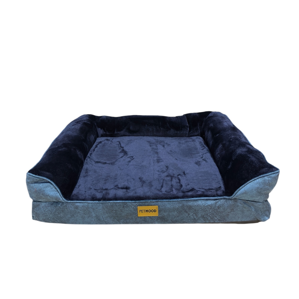 cama ortopédica para perros espuma cebra con funda extraíble talla m a xl
