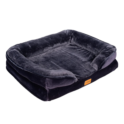 Cama Premium Cuadrada Pet Mood Para Mascotas Talla S a XL
