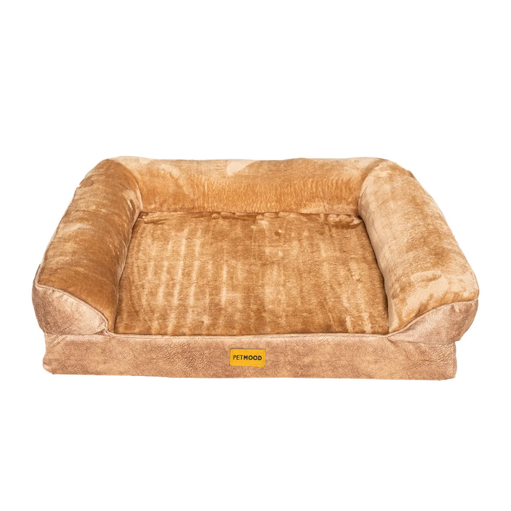 cama ortopédica para perros espuma cebra con funda extraíble talla m a xl