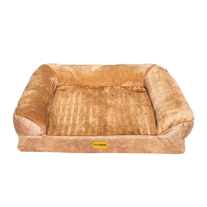 Cama Ortopédica Para Perros Espuma Cebra Con Funda Extraíble Talla M a XL