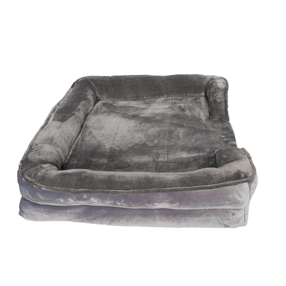 Cama Premium Cuadrada Pet Mood Para Mascotas Talla S a XL