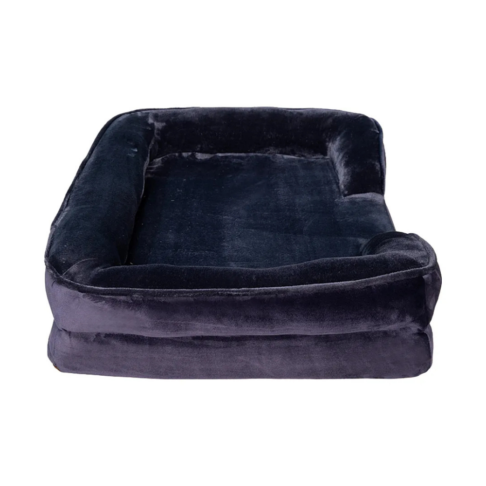 cama premium cuadrada pet mood para mascotas talla s a xl