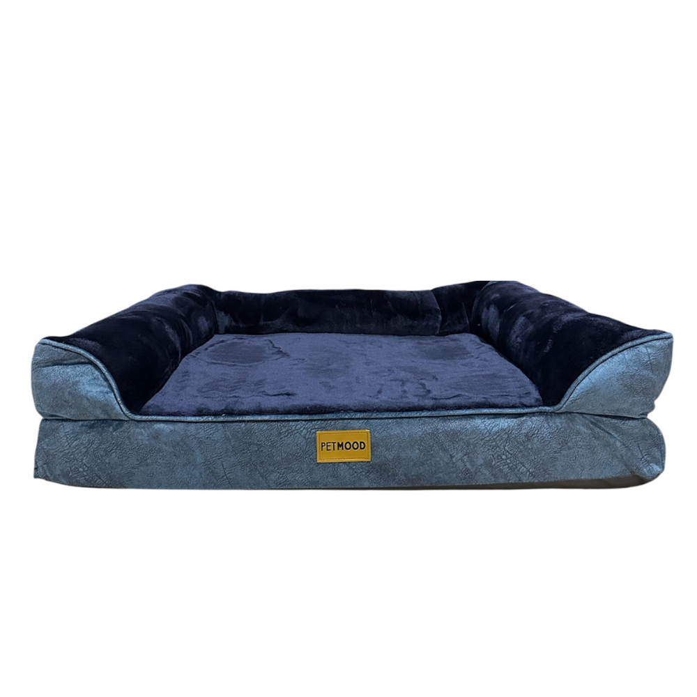 cama ortopédica para perros espuma cebra con funda extraíble talla m a xl