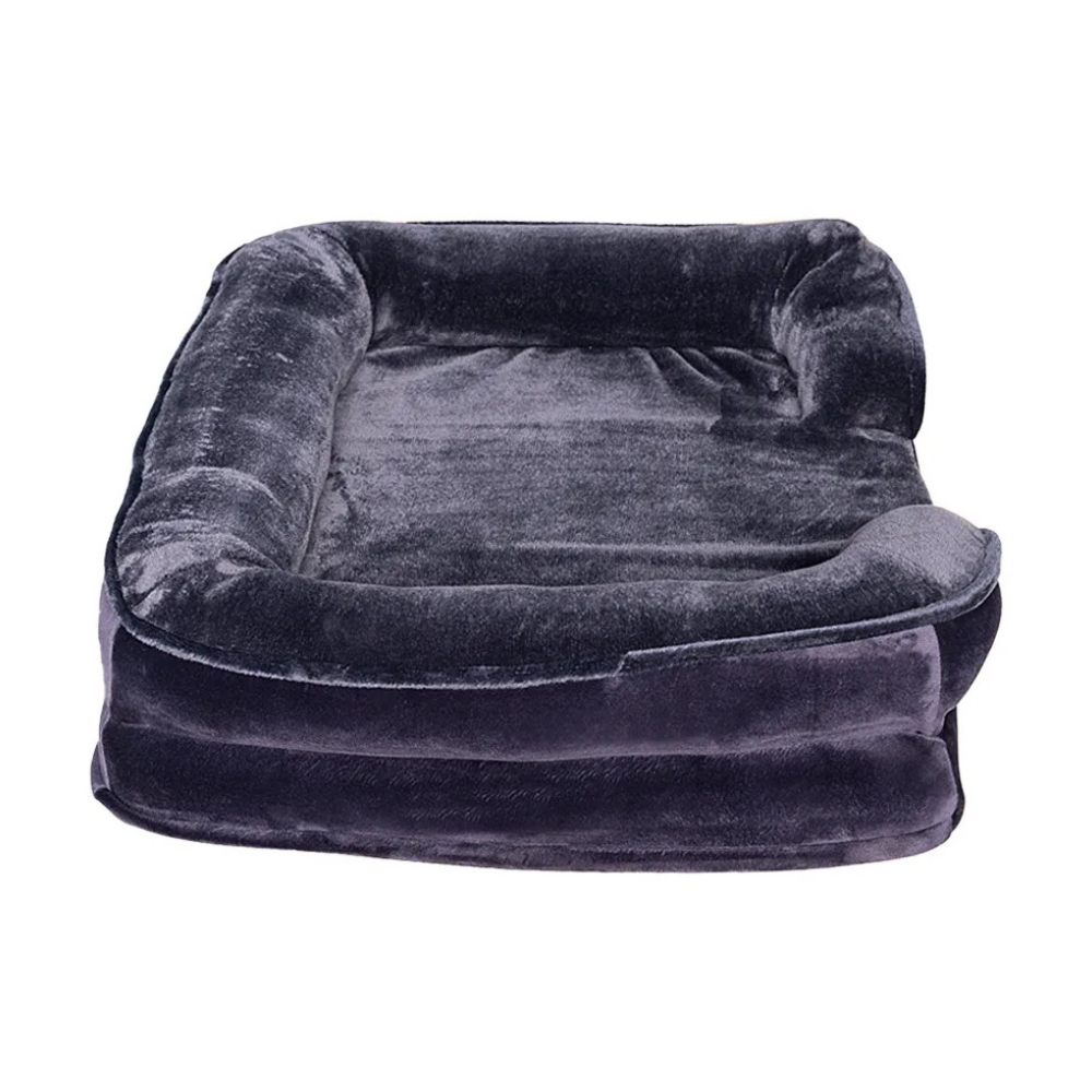 cama premium cuadrada pet mood para mascotas talla s a xl