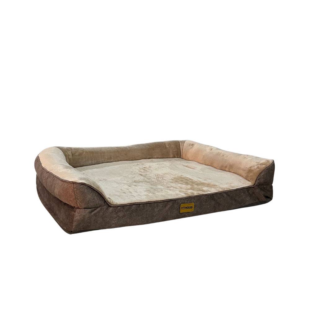 cama ortopédica para perros espuma cebra con funda extraíble talla m a xl
