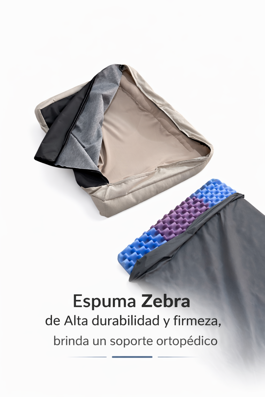 cama para perro ortopédica de verano talla m a xl