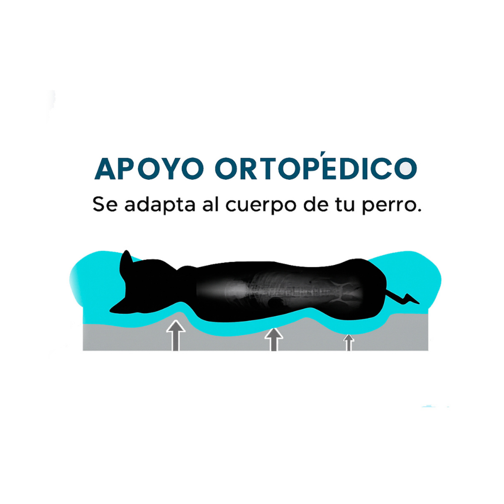 cama para perro ortopédica de verano talla m a xl