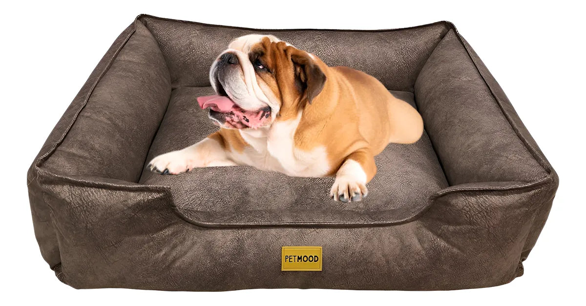 cama sofá perros pet mood antialérgica y lavable - tallas m a 3xl