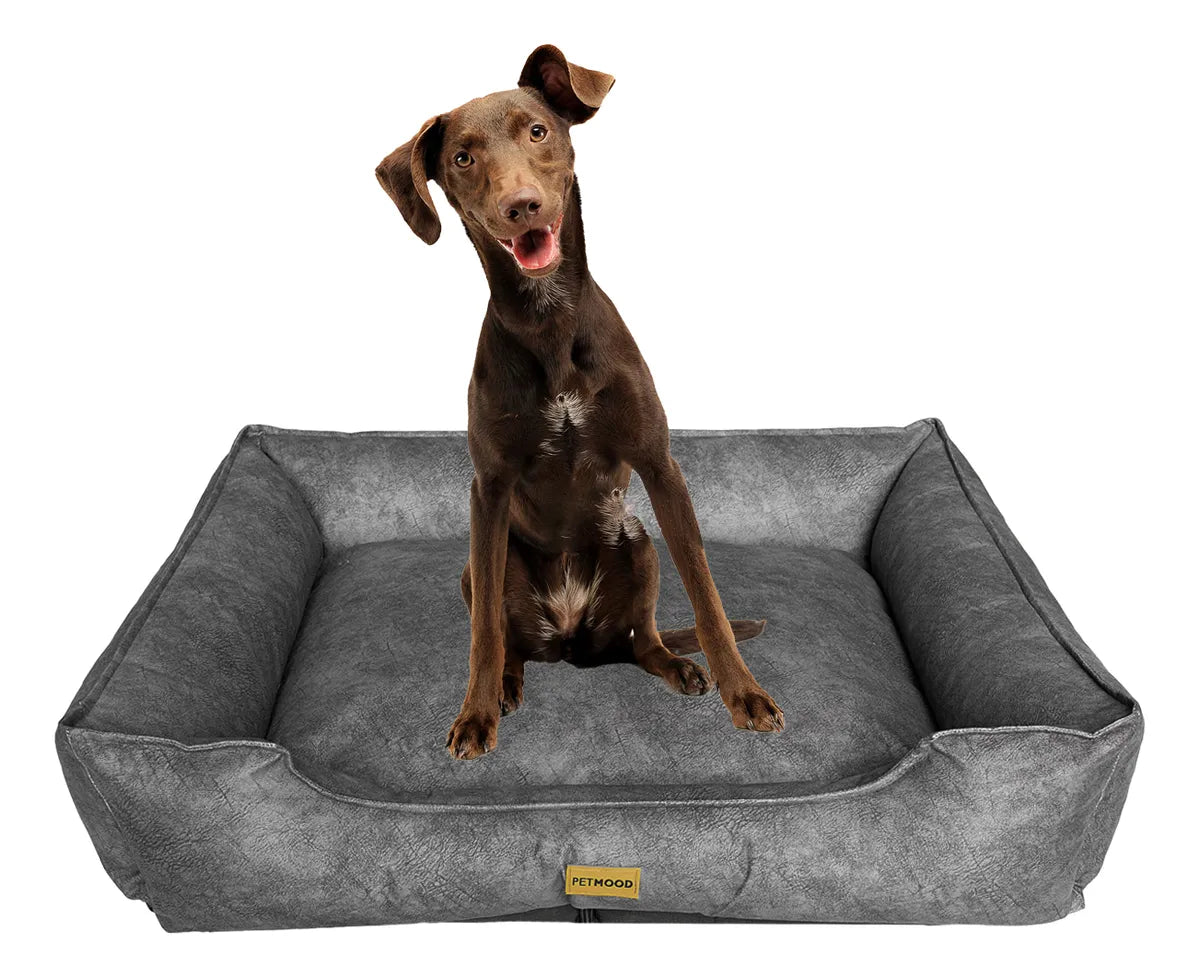 cama sofá perros pet mood antialérgica y lavable - tallas m a 3xl