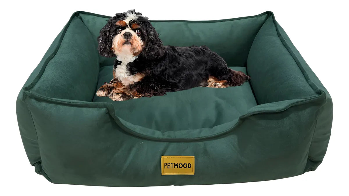cama sofá perros pet mood antialérgica y lavable - tallas m a 3xl