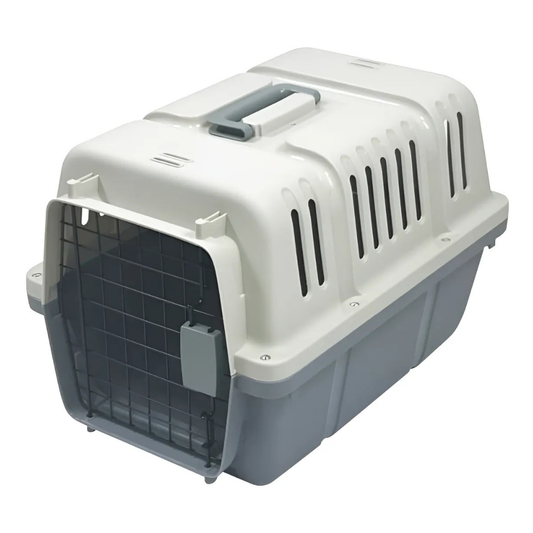 Petmood Transportador Para Gatos Incluye Piso + Bebedero 46cmx31cmx31cm