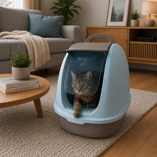 Arenero Sanitario Pet Mood Para Gatos Con Pala Incluida